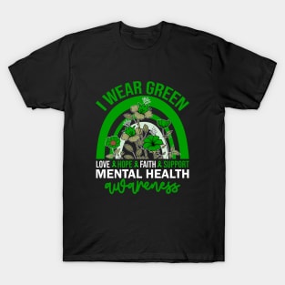 Mental Health Matters End The Stigma Psychology Therapy T-Shirt